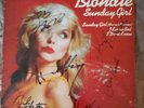 Blondie sunday girl 12 Vinyl fully signed by Blondie