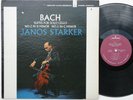 JANOS STARKER Bach Suites For Solo Cello LP Mercury Living Presence NM Vinyl