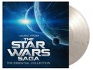 'STAR WARS SAGA: Essentials' Soundtrack Ltd. Edition 180g WHITE/BLACK Vinyl 2LP