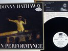DONNY HATHAWAY IN PERFORMANCE ATLANTIC P-10921A Japan PROMO VINYL LP