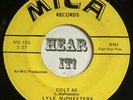 Wicked AR Rimrock Gunfighter Lonesome 45 LYLE McPHEETERS Colt 45 MICA rare hear