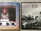 RUSH 2 LP Lot: All The World's A Stage(Double Live LP), Permanent Waves POOR