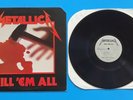 METALLICA vinyl lp KILL EM ALL 1st US press CUT 1983 Megaforce Ships to USA only
