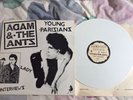 Adam & The Ants Young Parisians 12” White Vinyl Single B/W Lady Dodgy Interviews