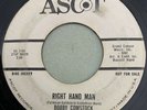 BOBBY COMSTOCK-RIGHT HAND MAN/ALWAYS-RARE ASCOT WLP PROMO DJ ROCKABILLY 45