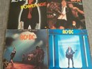 4 LP AC/DC - POWERAGE/ LET THERE BE ROCK/ WHO MADE WHO/ IF YOU WANT BLOOD