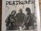 DESTROYER BLACK ANGELS 45 vinyl record Rare Heavy Metal private press w/ insert