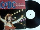 AC/DC rare Vinyl LP Shook you all Night long