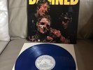 The Damned Damned Damned Damned LP RARE NM BLUE VINYL 1977 Stiff Records UK