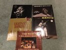 blues lps Lighting Hopkins Bb King Etc