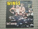 Beatles Paul McCartney Wings - Let Em In - Rare Italian 1st Press - Excellent