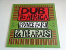 PRINCE FAR I & THE ARABS - DUB TO AFRICA - 1995 PRESSUE SOUNDS LP NM