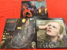 3 x DAVID BOWIE VINYL LPs “Hunky Dory, Ziggy Stardust, Let’s Dance” 2 Green