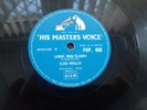 ELVIS PRESLEY 78 RPM LAWDY MISS CLAWDY / TRYIN' TO GET TO YOU UK HMV POP.408 Ex+
