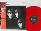 BEATLES WITH THE EMI/ODEON EAS-70131 Japan OBI CLEAR RED VINYL MONO VINYL LP