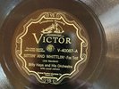 Victor 40087 Billy Hays Orch SITTIN & WHITTLIN  78 rpm 1929 JAZZ Store Stock N-