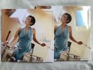 SIGNED K.D. Lang - MAKEOVER TRANSLUCENT TURQOISE LP & SIGNED Print IN HAND