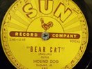 BLUES ROCKABILLY 78 - RUFUS HOUND DOG THOMAS  BEAR CAT  SUN 181