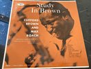 LP STUDY IN BROWN - CLIFFORD BROWN AND MAX ROACH VINYL MERCURY EMARCY MG 36037