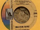 MALCOLM HAYES: It's Not Easy / Hurry Sundown 45 Soul VG- plays better