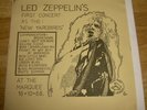 LED ZEPPELIN First Concert as New Yardbirds live 1969 scarce vinyl LP Acme