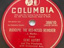 78rpm COLUMBIA 38610 Gene Autry Rudolph The Red Nosed Reindeer / Snow