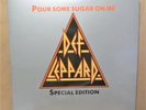 Def Leppard Pour Some Sugar on Me Shaped Picture Disc -1987 UK Bludgeon Riffola