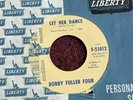 45 RPM Bobby Fuller Four LIBERTY DJ 55812 Let Her Dance VG++