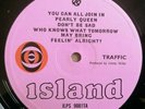 Traffic LP Same UK Pink Island Eye 1st Press INCREDIBLE AUDIO TOP PROG GEM
