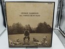 George Harrison All Things Must Pass 3LP Capitol Ultrasonic Clean Poster NM