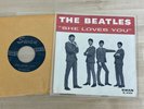 Beatles Original 1964 She Loves You Swan Records Picture Sleeve EX w/45 RARE