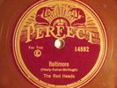 78 : PERFECT 14882-RED NICHOLS (RED HEADS)-BALITIMORE/ GOOD MAN IS HARD TO FIND