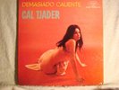 LP - CAL TJADER - DEMASIADO CALIENTE  - RED WAX - MONO- NUDE COVER - NM