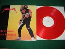 METALLICA The Hammer Hits Hungary (live) RED Vinyl LP 1991 Germany EX