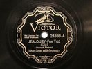 JAZZ ISHAM JONES ORCH Jealousy / RAY NOBLE VICTOR 24388  E+ appears unplayed