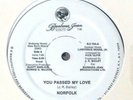 NORFOLK - YOU PASSED MY LOVE - 12 RARE MODERN SOUL;SWEET FUNK SEALED 80'S NY