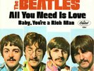 THE BEATLES 1967 CAPITOL 5964 ALL YOU NEED IS LOVE  b/w  BABY, YOU'RE A RICH MAN