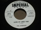DOO WOP R&B 45 - THE UTOPIANS - ALONG MY LONELY WAY - IMPERIAL - PROMO
