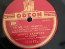 2x ODEON Schellackplatten 