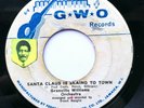 Granville Williams Orchestra - Santa Claus Is Skaing To Town - Ska 45 - G. W. O.
