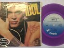 BILLY IDOL SWEET SIXTEEN RARE LIMITED EDITION DOUBLE PURPLE VINYL 7” SINGLES