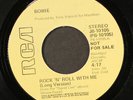 DAVID BOWIE: rock 'n' roll with me / short RCA 7