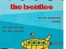 THE BEATLES EP Spain 1966 Yellow submarine +3