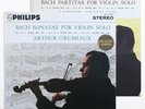 NM GRUMIAUX Bach violin partitas sonatas japan HI-FI STEREO Philips SFX-7527 2LP