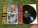 GUNS N’ ROSES “APPETITE FOR DESTRUCTION” Rare 1st VINYL LP + INNER WITHDRAWN