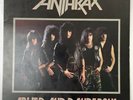 Anthrax - Armed And Dangerous LP Vinyl 1985 US 1st Press No Barcode Sterling NM-