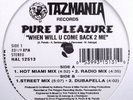 SEALED Pure Pleazure ?– When Will U Come Back 2 Me 12
