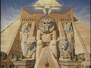 Powerslave - 1st - EX Iron Maiden UK vinyl LP album record POWER1 EMI 1984
