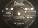 Force Five Yea I'm Waiting 1965 United Artists UP 1089 mod beat psych 7