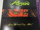 1988 POISON Vinyl Record OPEN UP AND SAY AHh Album HAIR METAL